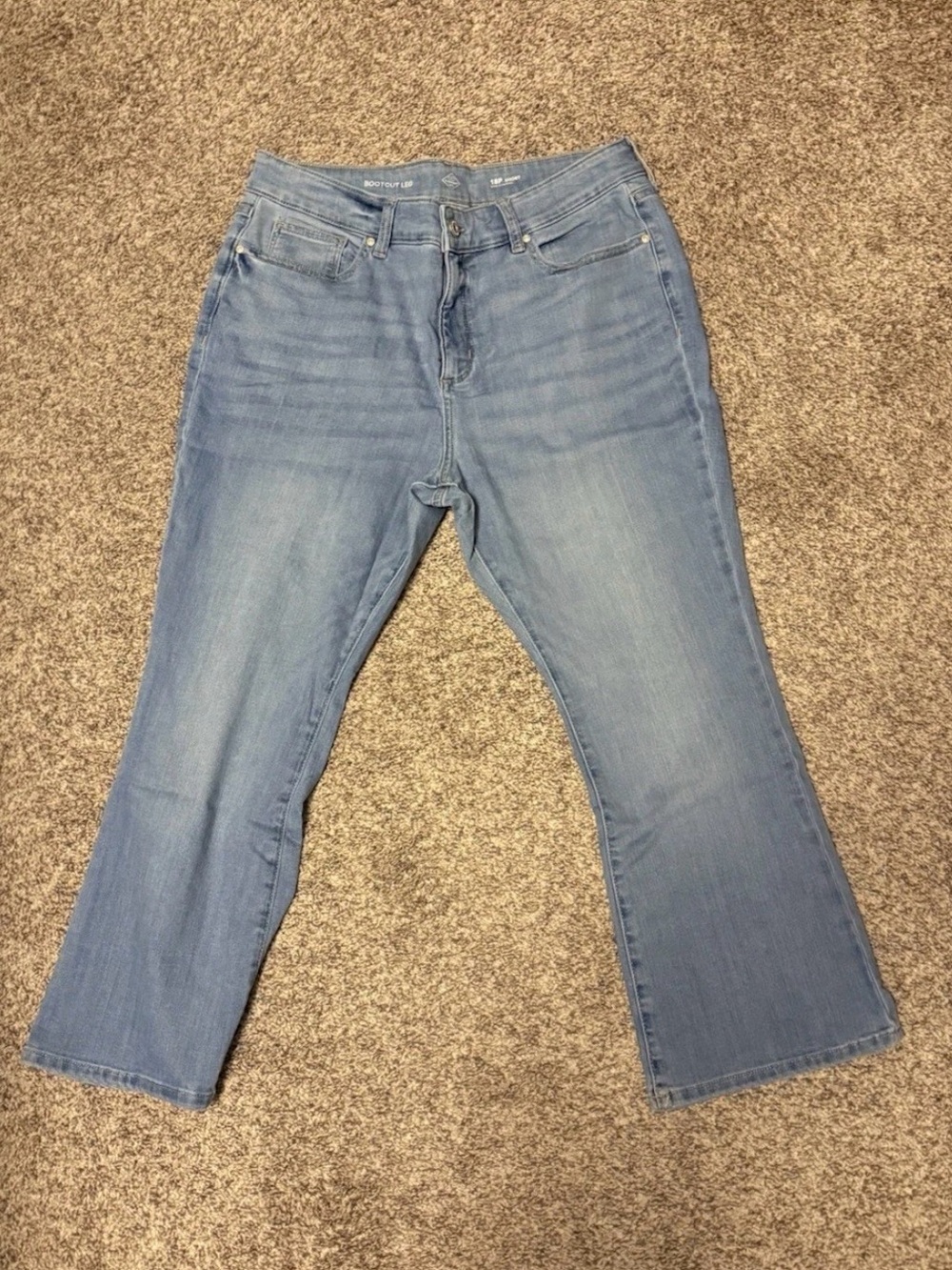 St. John’s Bay Light Blue Flare Jeans